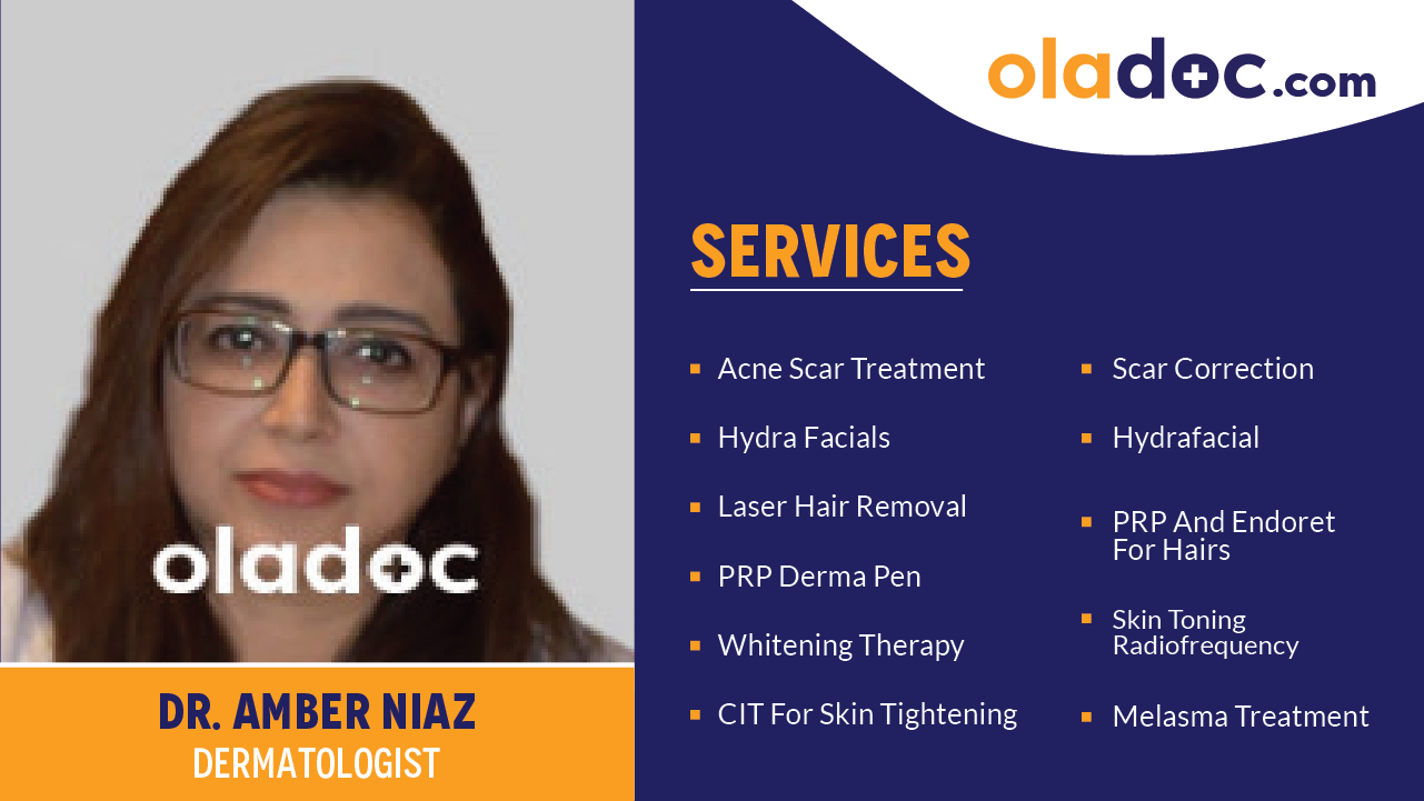 Services provided by Dr.Amber Niaz